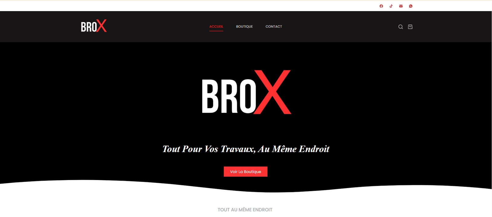 Site E-commerce Brox Tools